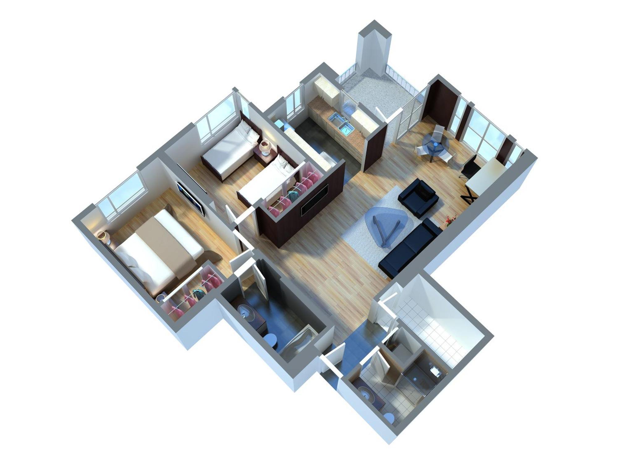 Carmana Hotel & Suites Vancouver Ruang foto
