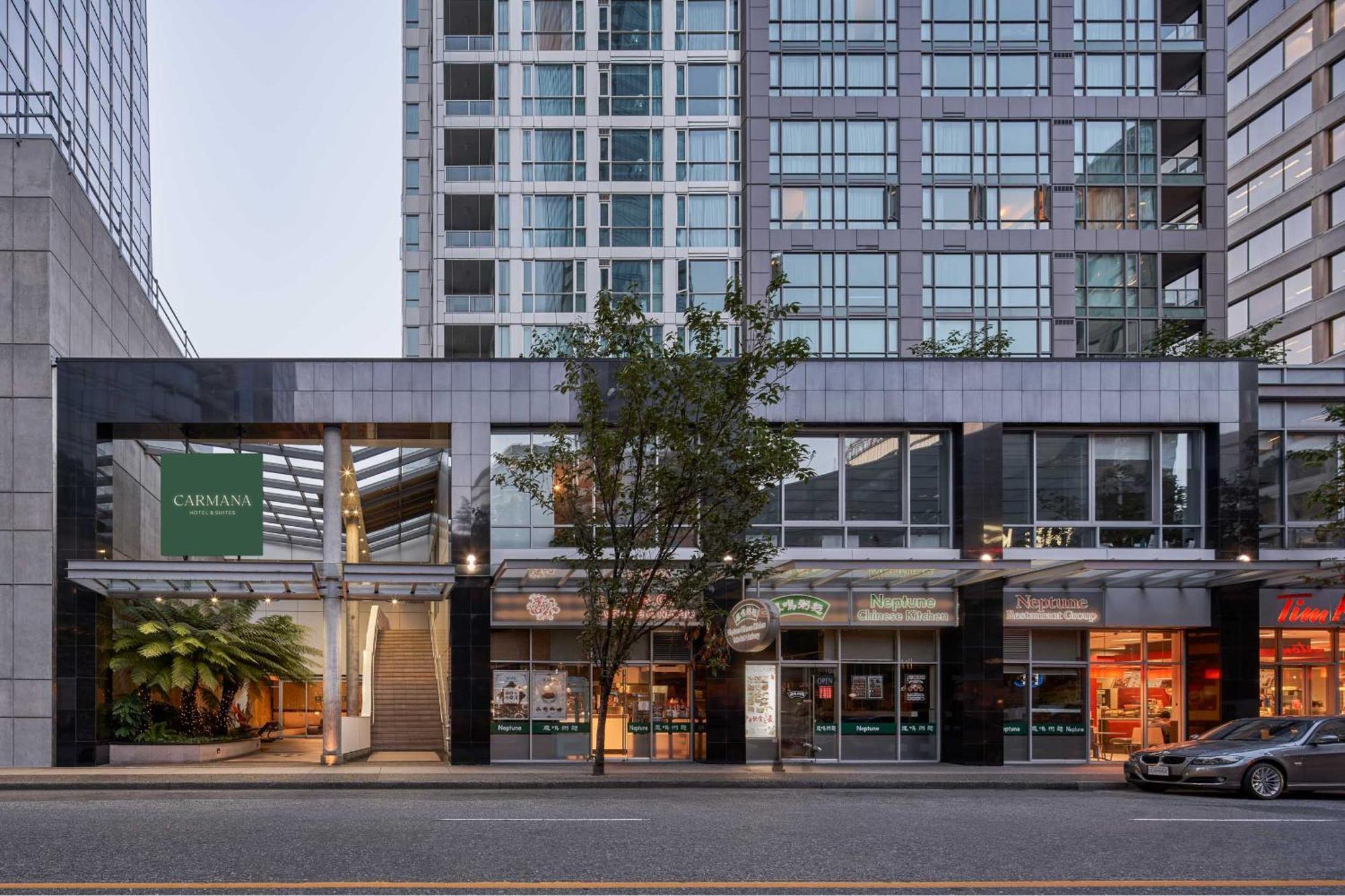 Carmana Hotel & Suites Vancouver Bagian luar foto